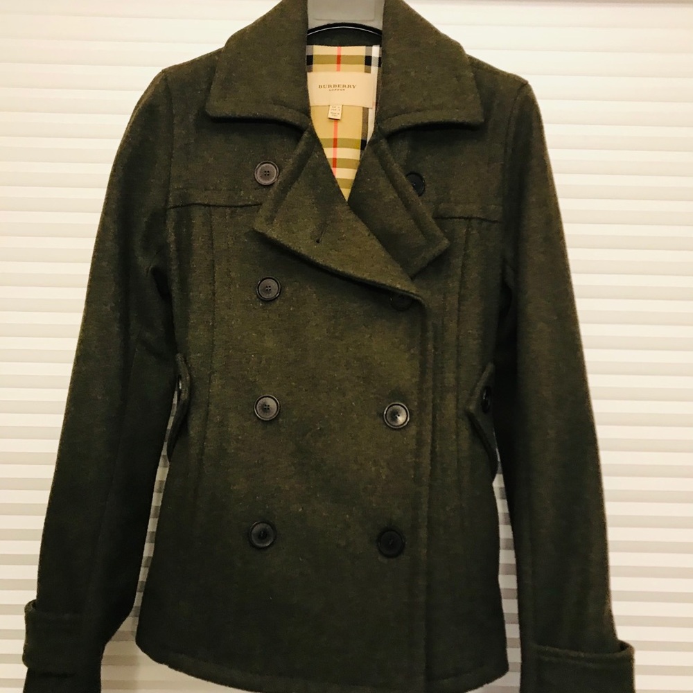 Burberry London women’s wool coat/jacket